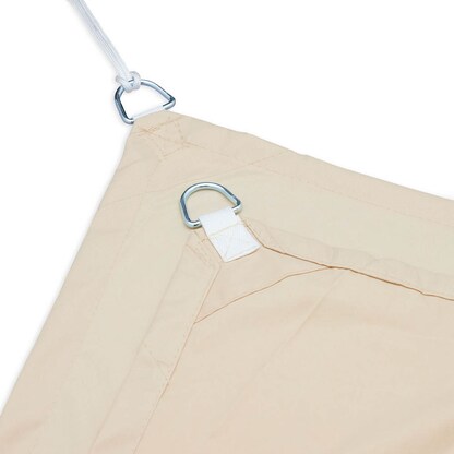 Artikelbild 9 für relaxdays Sonnensegel rechteckig beige 3,5 x 4,5 m, Artikelnummer 770364