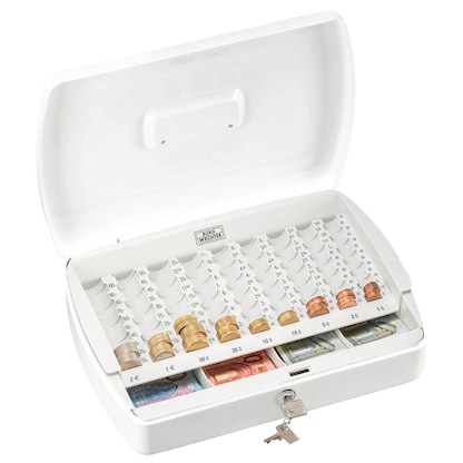 Artikelbild für BURG WÄCHTER Geldkassette 28740 Office weiß, Artikelnummer 522437