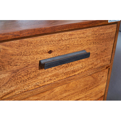 Artikelbild 5 für WOHNLING Nachttisch rechteckig Massivholz sheesham 35,0 x 45,0 x 65,0 cm, 1 St., Artikelnummer 166669