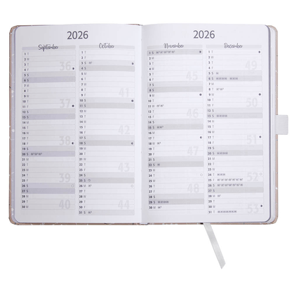 Artikelbild 4 für SIGEL Buchkalender Jolie 2026 Cosmic Fantasy Beige, 1 St., Artikelnummer 568689