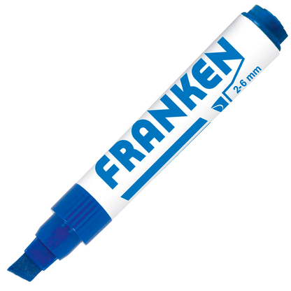 Artikelbild für FRANKEN Flipchart-Marker blau 2,0 - 6,0 mm, 1 St., Artikelnummer 670788
