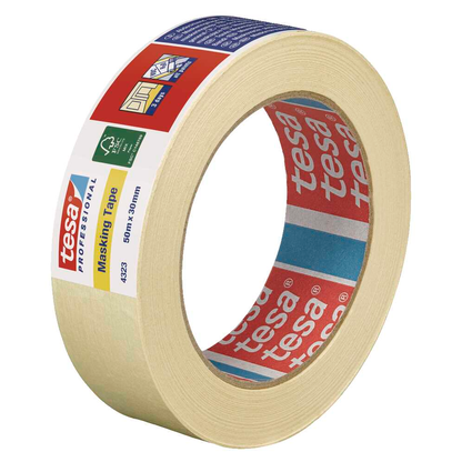 Artikelbild 2 für tesa Masking Tape Kreppband beige 30,0 mm x 50,0 m 1 Rolle, Artikelnummer 723928