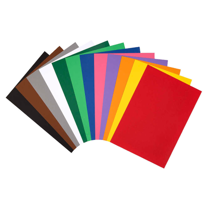 Artikelbild 3 für folia Tonpapier farbsortiert 180 g/qm 120 Blatt, Artikelnummer 719528