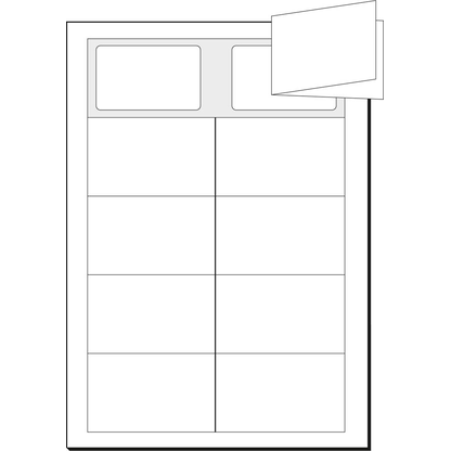 Artikelbild 4 für SIGEL Visitenkarten LP838 satiniert weiß 225 g/qm, 50 St., Artikelnummer 120063