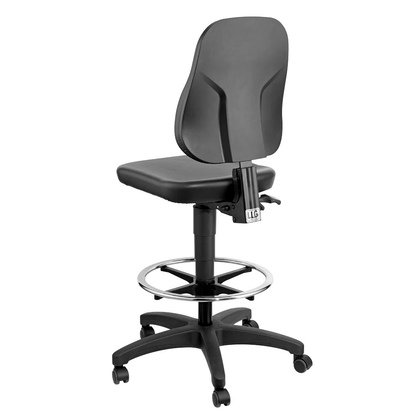 Artikelbild 6 für bimos Arbeitsdrehstuhl schwarz Kunstleder, Artikelnummer 475754