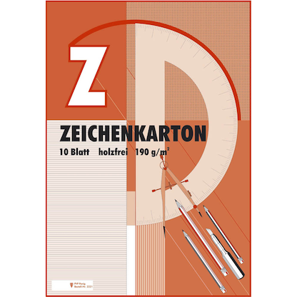 Artikelbild 2 für Zeichenkarton DIN A2 190 g/qm, 10 Blatt, 1 Block, Artikelnummer 884318