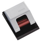 Artikelbild 1 für MAUL S Rollenclips silber selbstklebend, Wandmontage, 10 St., Artikelnummer 535346