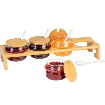 Artikelbild 5 für WESTMARK Marmeladenbar Tapas + Friends braun, 1 Set, Artikelnummer 711562