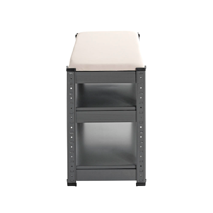 Artikelbild 4 für HAKU Möbel Schuhbank 55817 anthrazit, grau Metall 60,0 cm, Artikelnummer 591398