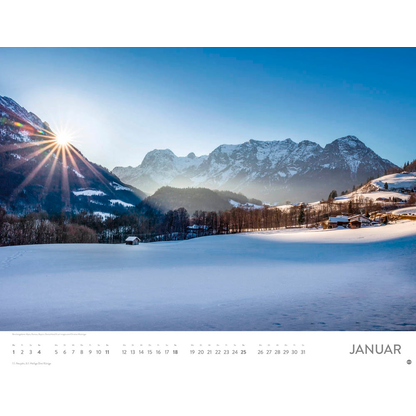 Artikelbild 2 für Heye Monats-Wandkalender Schönes Deutschland 2026, 1 St., Artikelnummer 551091