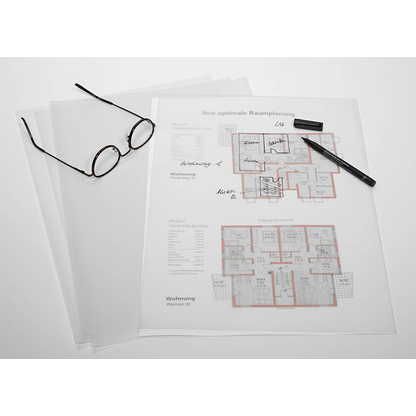 Artikelbild 4 für SCHOELLERSHAMMER Transparentpapier glama basic 110 g/qm, 250 Blatt, Artikelnummer 872453