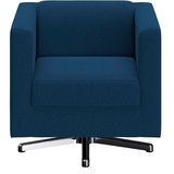 Artikelbild 1 für DOMO Collection Sessel BOB blau silber Stoff 72,0 cm 75,0 cm, 1 St., Artikelnummer 764591