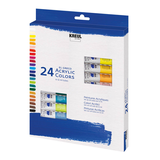 Artikelbild 1 für KREUL eL Greco Acrylfarben farbsortiert, 24 St., Artikelnummer 115499