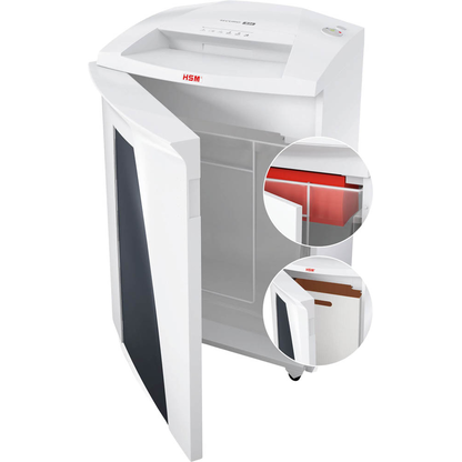 Artikelbild 6 für HSM SECURIO B34 Aktenvernichter mit Streifenschnitt P-2, 5,8 mm, bis 32 Blatt, weiß, Artikelnummer 781247