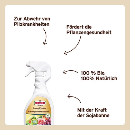Artikelbild 3 für SUBSTRAL® Naturen® Lecithin Spray Pflanzenspray 1,0 l, Artikelnummer 368379