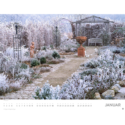 Artikelbild 2 für Heye Monats-Wandkalender Gartenparadies 2026, 1 St., Artikelnummer 551141