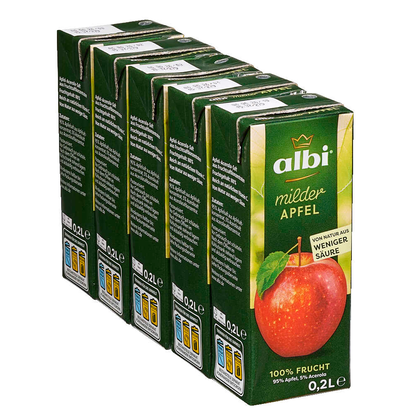 Artikelbild 4 für albi® milder Apfel Fruchtsaftkonzentrat 40x 0,2 l, Artikelnummer 438303