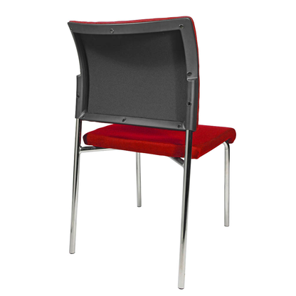 Artikelbild 5 für Topstar Besucherstühle Visit 10 NV190 G21 rot Stoff, 2 St., Artikelnummer 133160