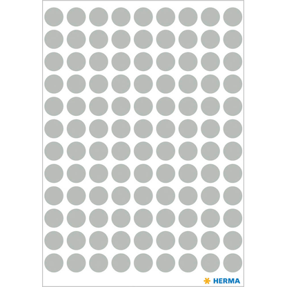 Artikelbild 2 für HERMA Klebepunkte 1838 grau Ø 8,0 mm, 10x 540 St., Artikelnummer 901722