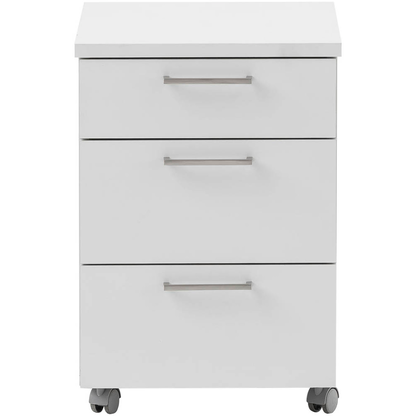 Artikelbild 5 für MÖBELPARTNER 1500 Rollcontainer lichtgrau 3 Auszüge 41,0 x 49,6 x 60,1 cm, Artikelnummer 184063