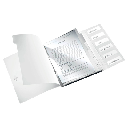 Artikelbild 3 für LEITZ Ordnungsmappe WOW 4633 6 Fächer schwarz, 1 St., Artikelnummer 899950