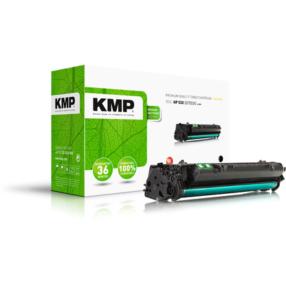 Artikelbild für KMP H-T87 schwarz Toner kompatibel zu HP 53X (Q7553X), Artikelnummer 161679