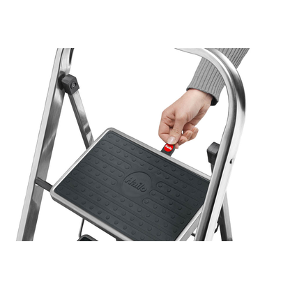 Artikelbild 6 für Hailo Klapptritt K70 StandardLine silber 3 Stufen, H: 106,0 cm, Artikelnummer 379851