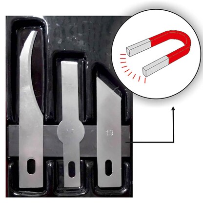 Artikelbild 6 für Werkzeyt Bastelmesser-Set rot, 1 St., Artikelnummer 407367