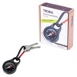 Artikelbild 1 für TROIKA® Schlüsselanhänger WEGWEISER schwarz, Artikelnummer 665939