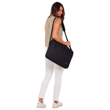 Artikelbild 3 für case LOGIC® Laptoptasche Invigo Polyester schwarz 3205103 bis 39,6 cm (15,6 Zoll), Artikelnummer 770147