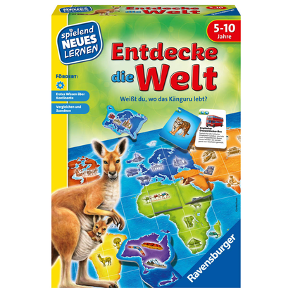 Artikelbild für Ravensburger Entdecke die Welt Brettspiel, 1 St., Artikelnummer 475527