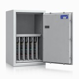 Artikelbild 1 für ISS safe4key Schlüsseltresor lichtgrau mit 280 Haken, Elektronikschloss, 50,0 x 42,0 x 80,0 cm, 1 St., Artikelnummer 849792