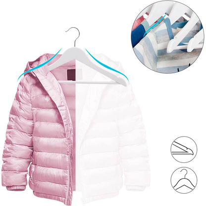 Artikelbild 6 für SONGMICS Kinder-Kleiderbügel weiß, 20 St., Artikelnummer 291449