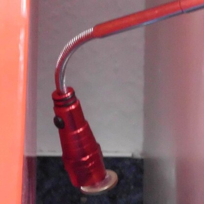 Artikelbild 11 für Werkzeyt Teleskop/Magnet LED Taschenlampe bunt, 1 St., Artikelnummer 407359