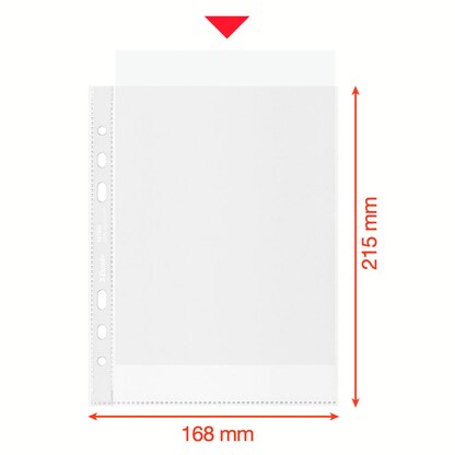 Artikelbild 6 für Esselte Prospekthüllen DIN A5 transparent genarbt 0,07 mm, 100 St., Artikelnummer 304564