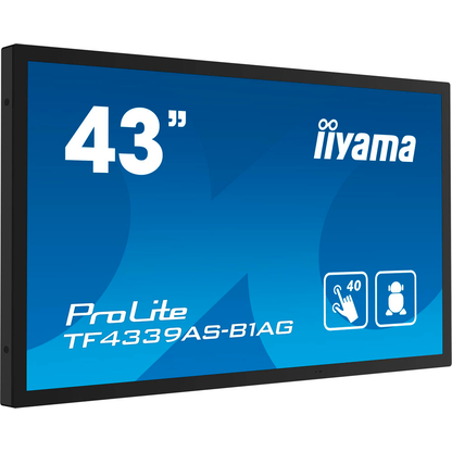 Artikelbild für iiyama ProLite TF4339ASB1AG UHD-Touch-Display, schwarz, 108,0 cm (43,0 Zoll), Artikelnummer 540678
