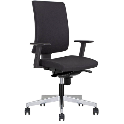 Artikelbild für Nowy Styl Bürostuhl Navigo Stoff schwarz, Gestell chrom, Artikelnummer 615507