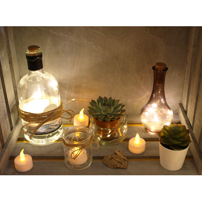 Artikelbild 8 für Idena LED-Teelichter weiß, 2 St., Artikelnummer 105139