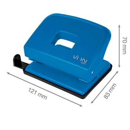 Artikelbild 2 für VON LEITZ Locher blau, 1 St., Artikelnummer 636146