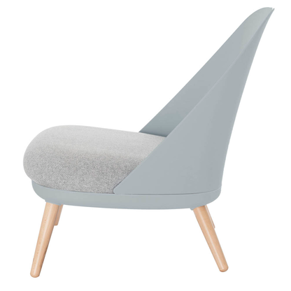 Artikelbild 3 für meet powered by PAPERFLOW Sessel COCOON grau buche Kunststoff 70,0 x 65,5 x 75,5 cm, 1 St., Artikelnummer 139727