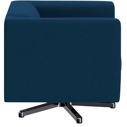 Artikelbild 6 für DOMO Collection Sessel BOB blau silber Stoff 72,0 cm 75,0 cm, 1 St., Artikelnummer 764591