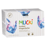 Artikelbild 1 für KREUL MUCKI Funkel Fingerfarben farbsortiert, 6 St., Artikelnummer 115426