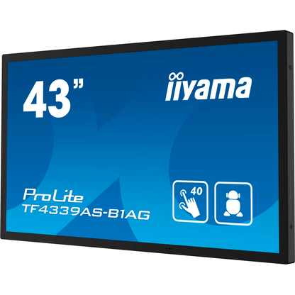Artikelbild 3 für iiyama ProLite TF4339ASB1AG UHD-Touch-Display, schwarz, 108,0 cm (43,0 Zoll), Artikelnummer 540678