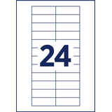 Artikelbild 1 für AVERY Zweckform Namensetiketten weiß 64,0 x 22,0 mm, 10 Blatt, Artikelnummer 573799