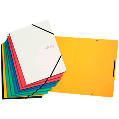 Artikelbild für VON LEITZ Eckspanner DIN A4 farbsortiert, 10 St., Artikelnummer 635518