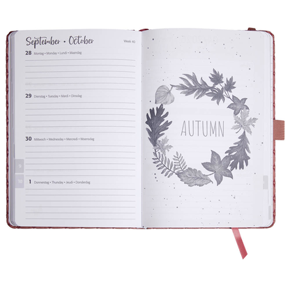 Artikelbild 6 für SIGEL Buchkalender Jolie 2026 altrosa, 1 St., Artikelnummer 568729