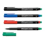Artikelbild 1 für FABER-CASTELL MULTIMARK 1513 Folienstifte-Set farbsortiert permanent, 4 St., Artikelnummer 687145