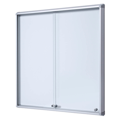 Artikelbild 2 für Showdown® Displays Schaukasten SL B1 silber 12x DIN A4 94,0 x 5,9 x 98,2 cm, 1 St., Artikelnummer 268983