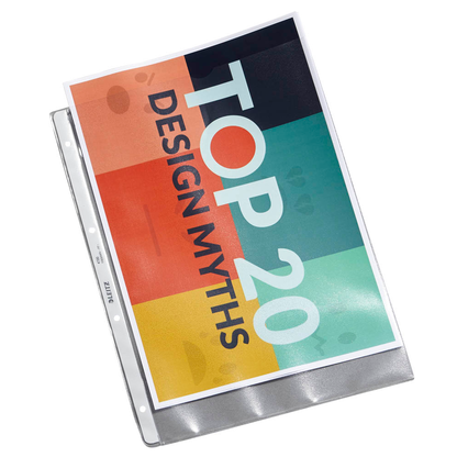 Artikelbild 11 für LEITZ Prospekthüllen 4720 DIN A4 transparent genarbt 0,13 mm, 100 St., Artikelnummer 578641