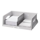 Artikelbild 1 für LEITZ Briefablage Sorty A4 quer grau DIN A4, 1 St., Artikelnummer 907626